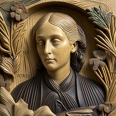 3D model Marianne North (STL)